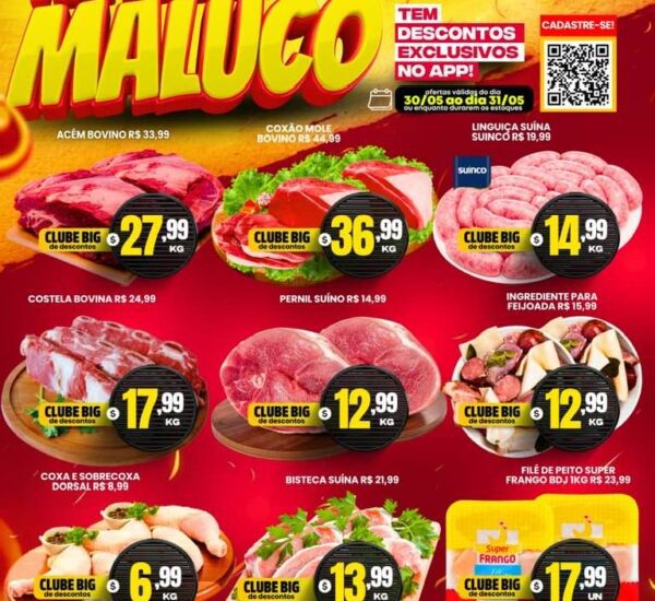 Encarte Vencido Supermercado Super Big até 31-05-2026
