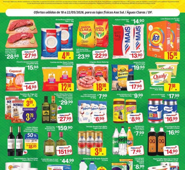 Supermercado Comper até 22-05-2026