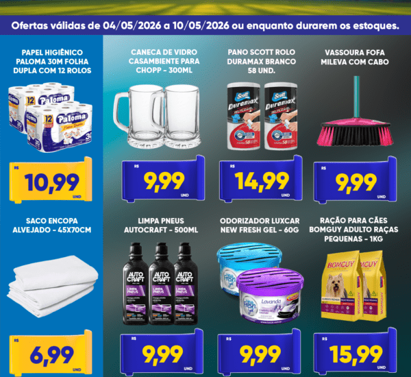 Supermercado Tatico até 10-05-2026