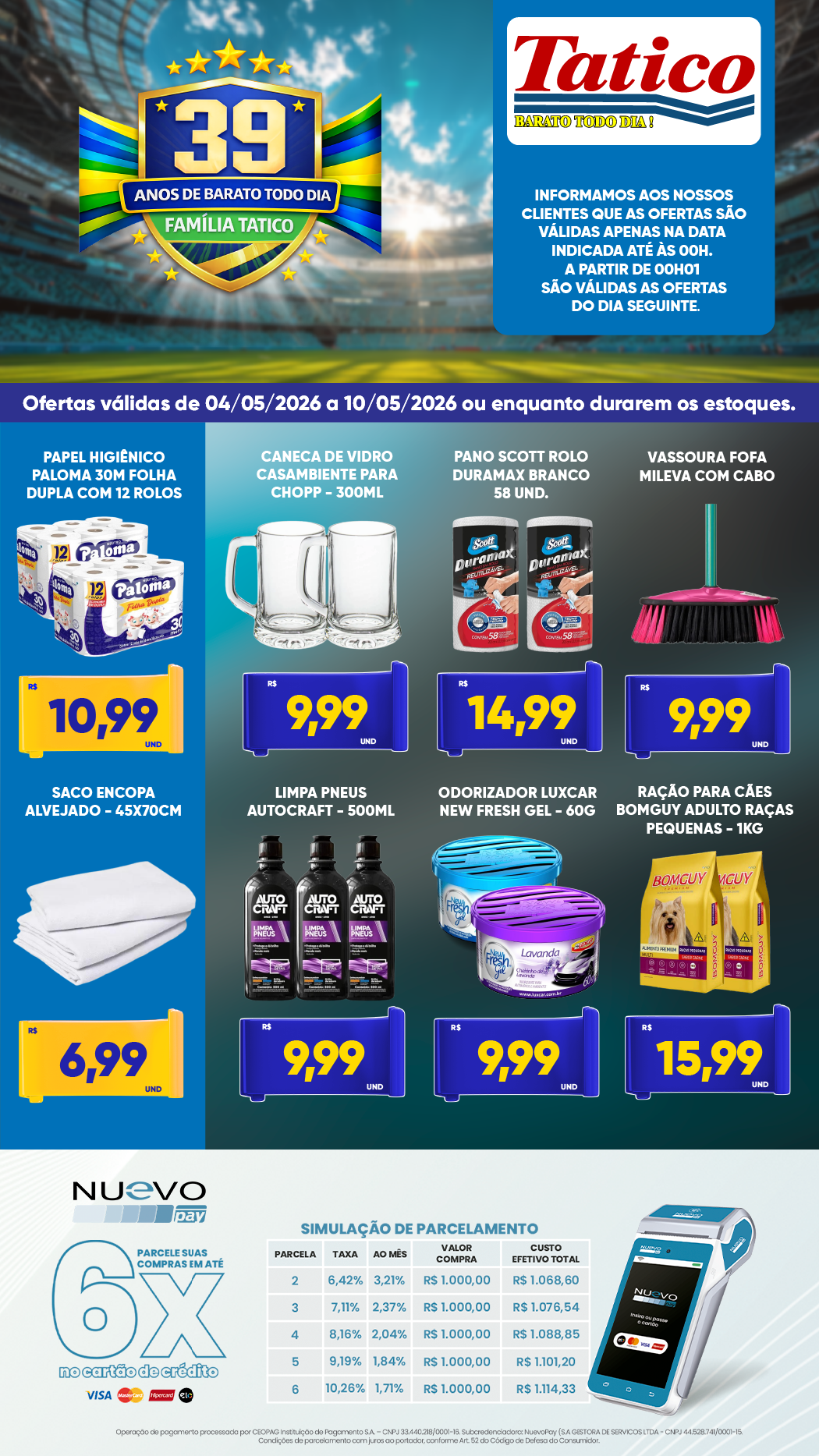 Ofertas Supermercado Tatico