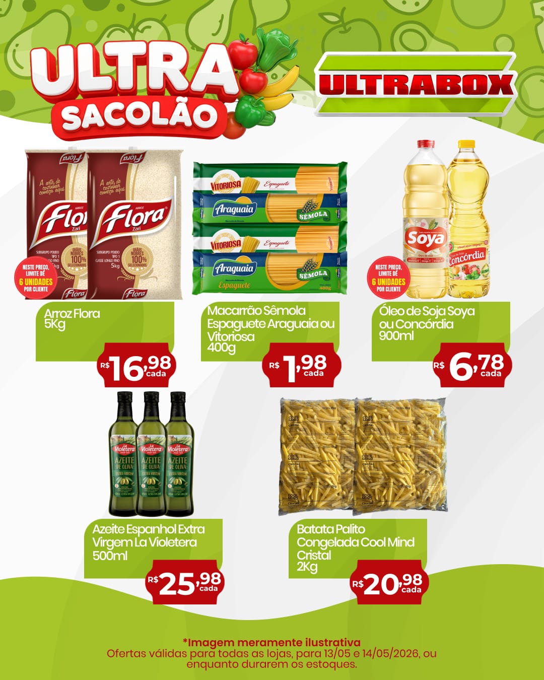 Ultra Box Menu Supermercado Ultrabox até 14-05-2026