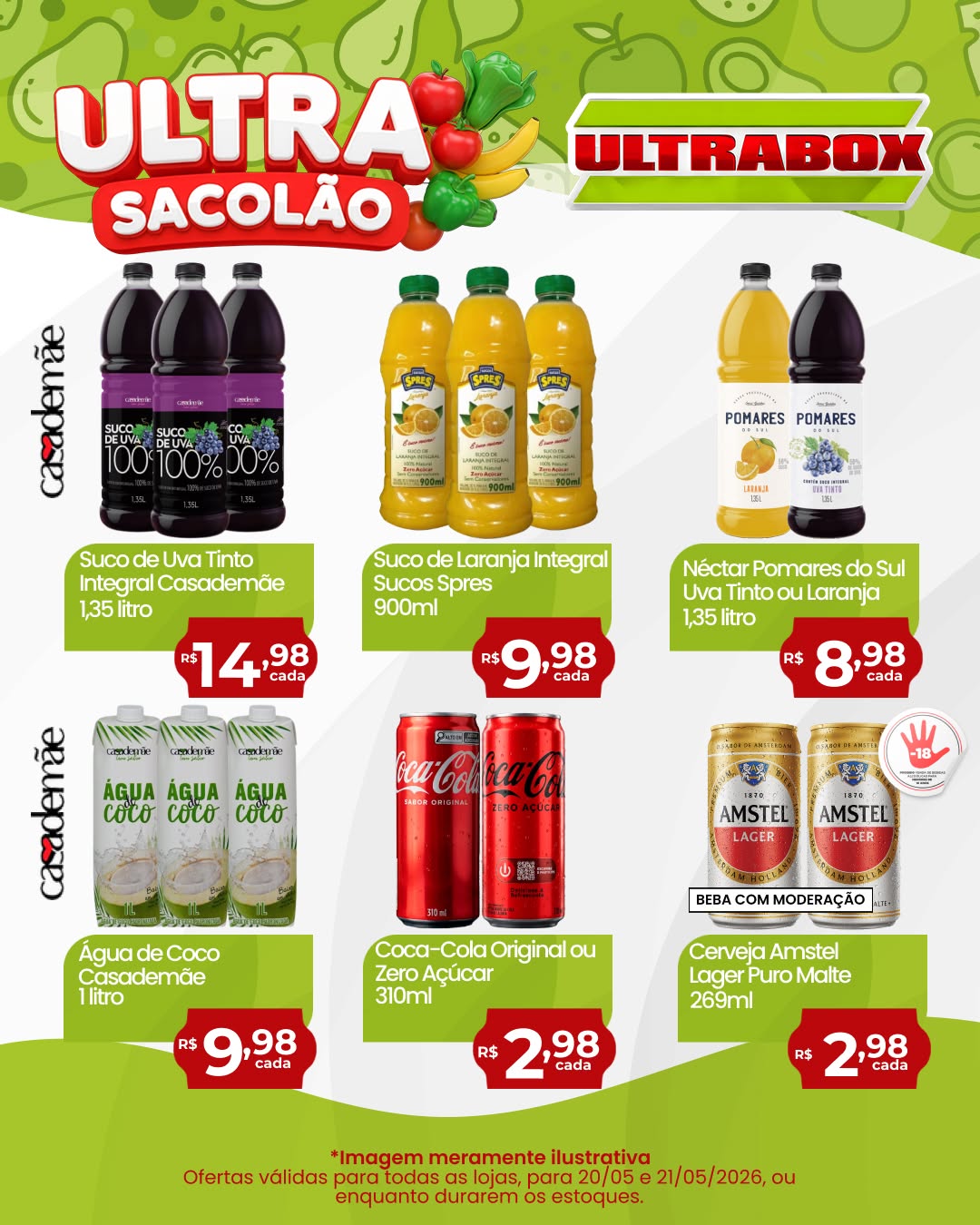Ultra Box Menu Supermercado Ultrabox até 21-05-2026