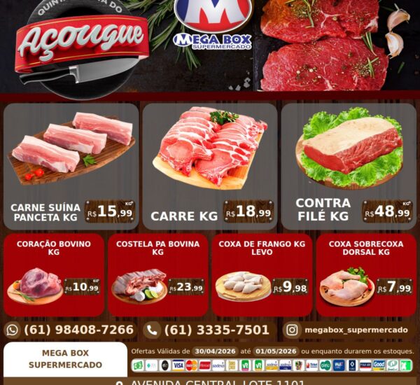 Supermercado Mega Box até 01-05-2026