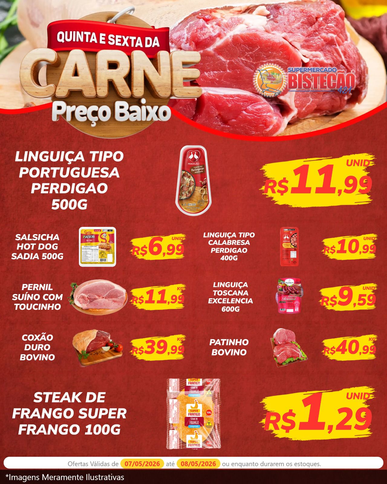 Ofertas Supermercado Bistecão 421