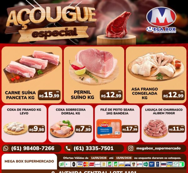 Supermercado Mega Box até 15-05-2026