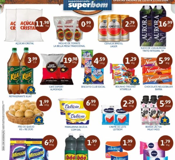 Supermercado Superbom até 17-05-2026