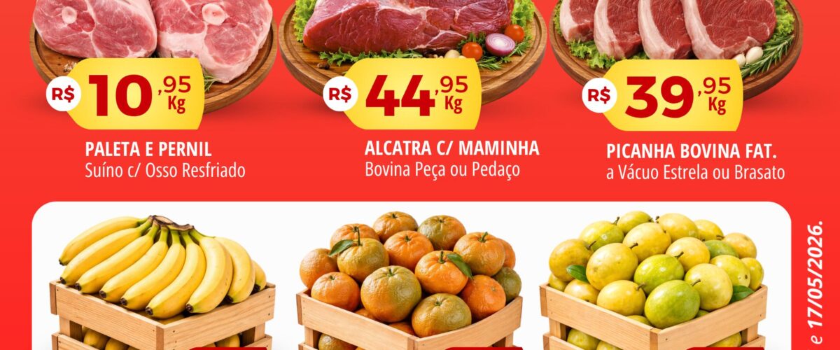 Supercei Supermercado até 17-05-2026