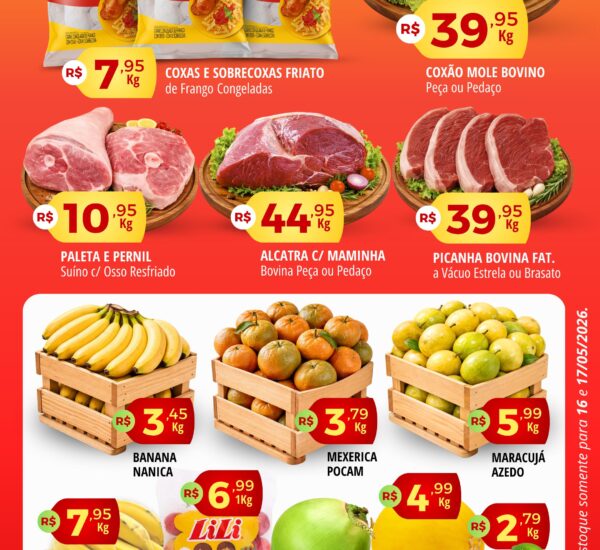 Supercei Supermercado até 17-05-2026