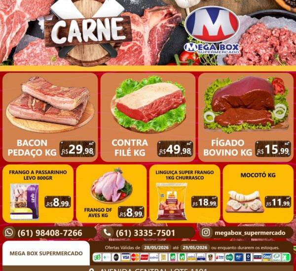 Supermercado Mega Box até 29-05-2026
