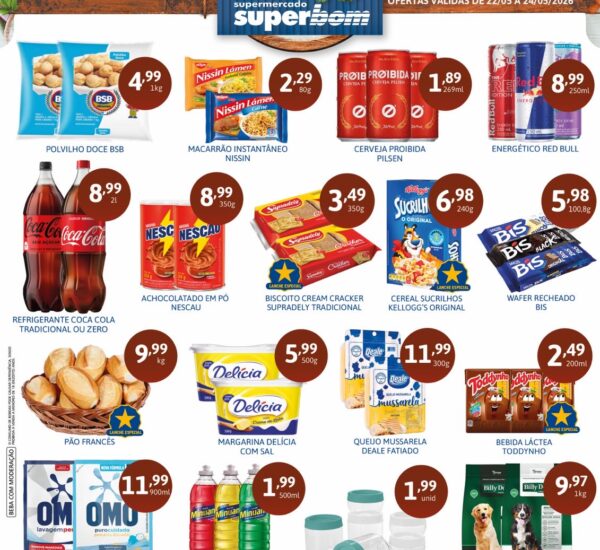 Supermercado Superbom até 24-05-2026