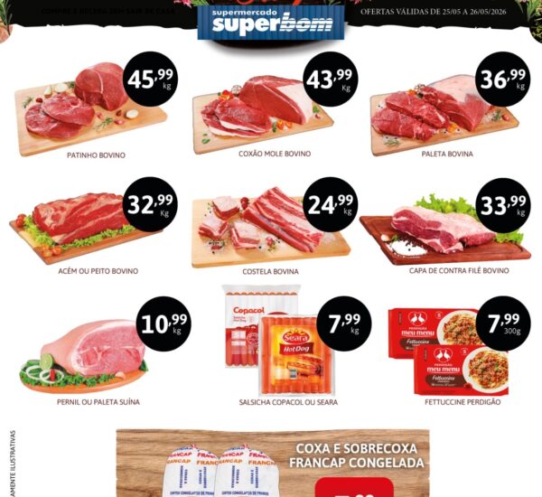 Supermercado Superbom até 26-05-2026