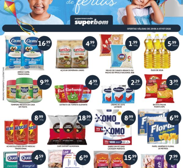Supermercado Superbom até 07-07-2026
