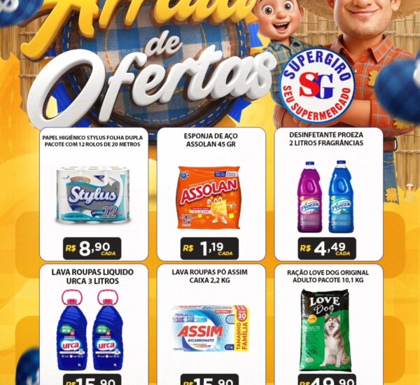 Supermercado SuperGiro até 15-06-2026