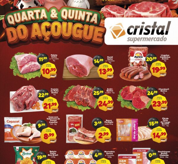 Cristal Supermercado até 04-06-2026