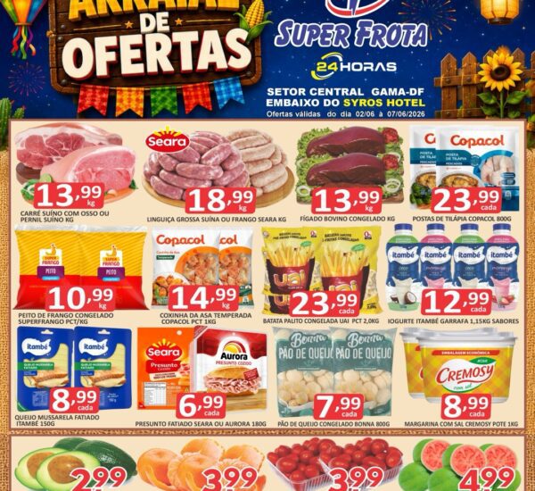 Supermercado Super Frota até 07-06-2026