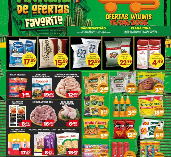 Supermercado Favorito até 15-06-2026 Supermercado Favorito até 15-06-2026