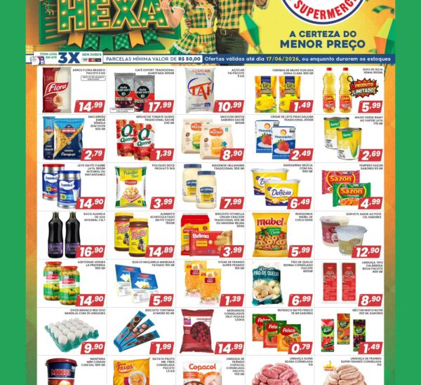 Supermercado SuperGiro até 17-06-2026
