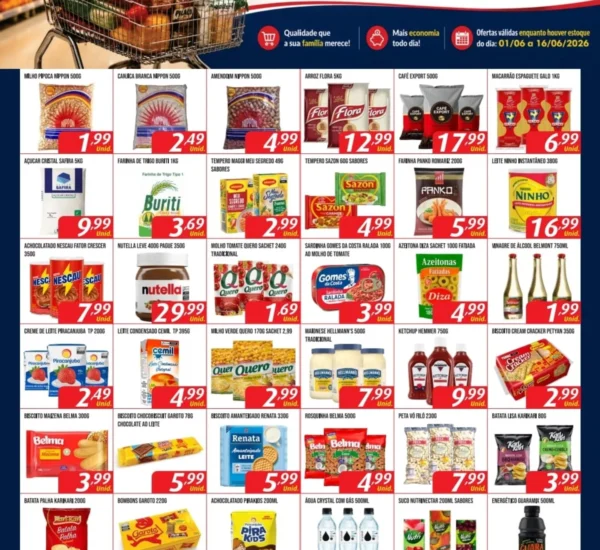 Supermercado Serve Mais até 16-06-2026