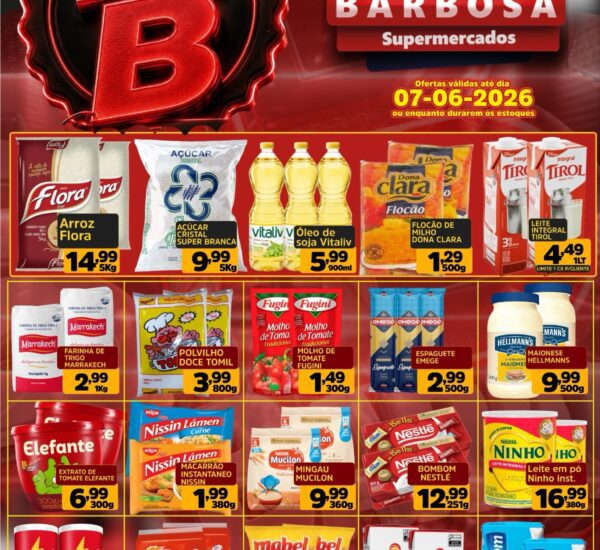 Supermercado Barbosa até 07-06-2026