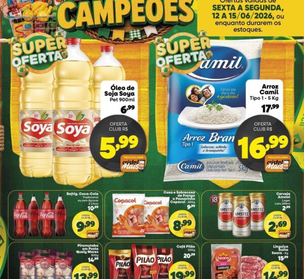 Cristal Supermercado até 15-06-2026 Cristal Supermercado até 15-06-2026