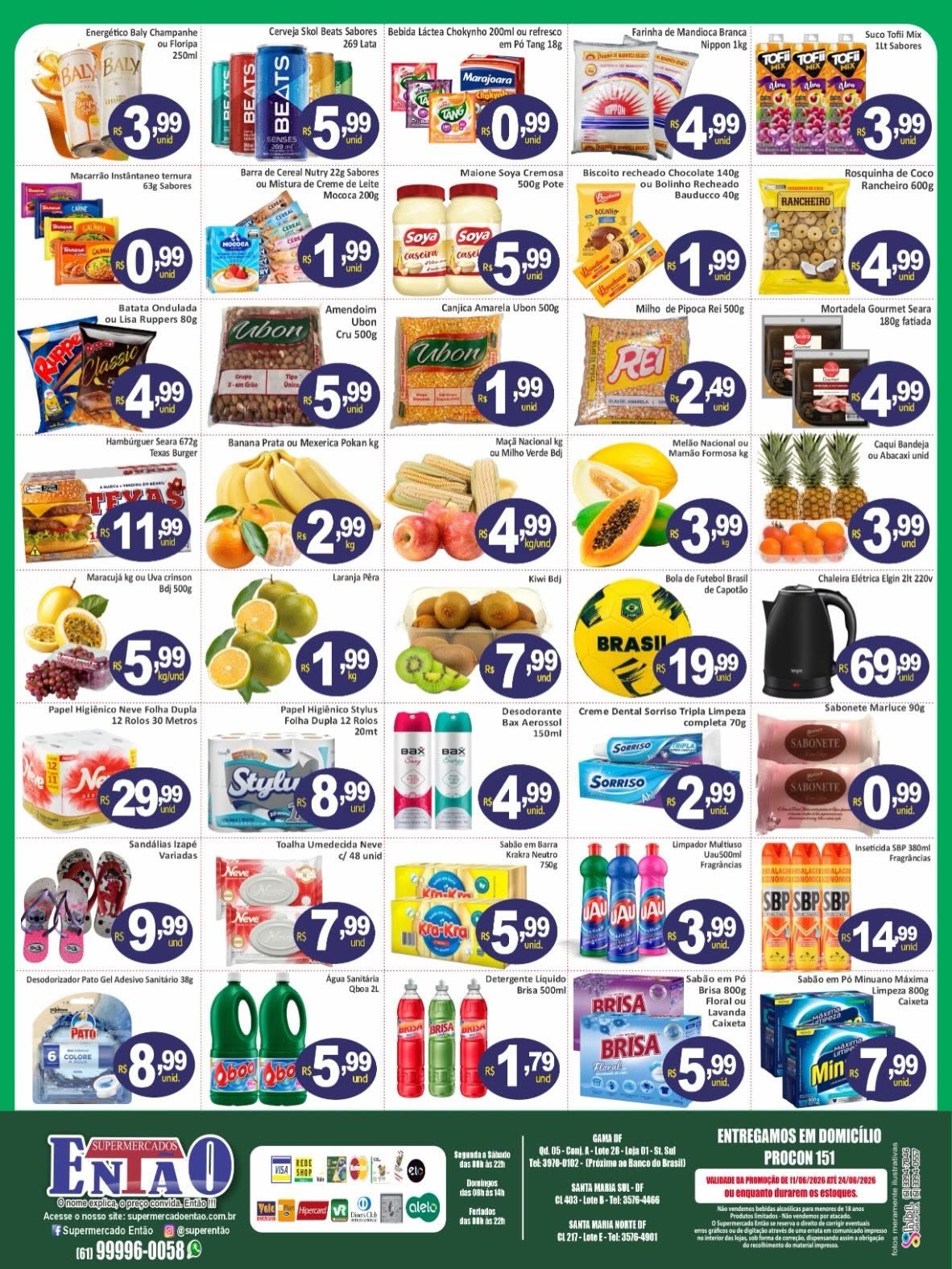 ofertas supermercado então