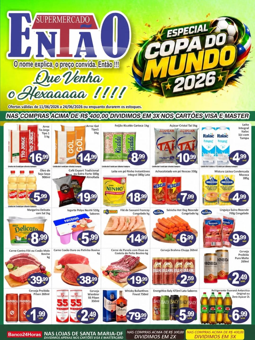 ofertas supermercado então