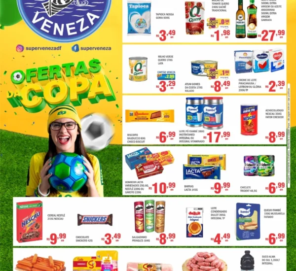 Supermercado Veneza até 26/06/2026