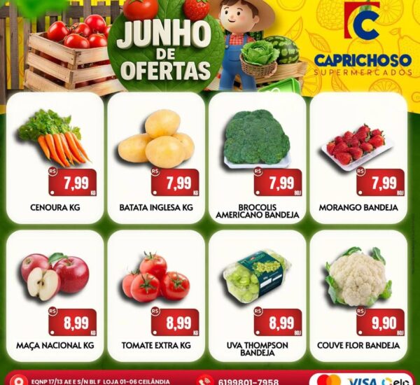 Supermercado Caprichoso até 17-06-2026