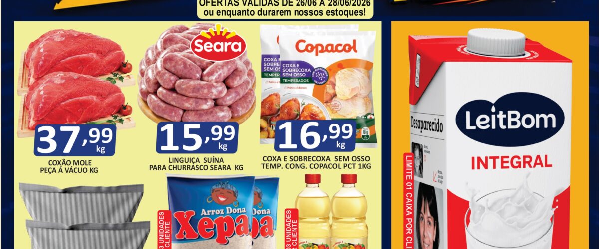 Supermercado Super Frota até 28-06-2026