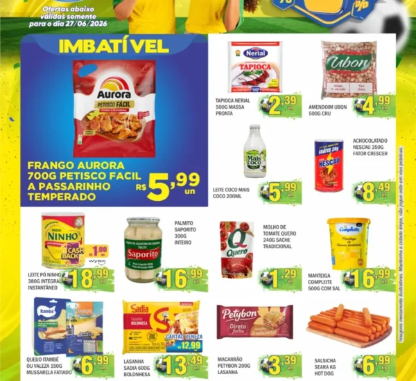 Supermercado Veneza até 28/06/2026