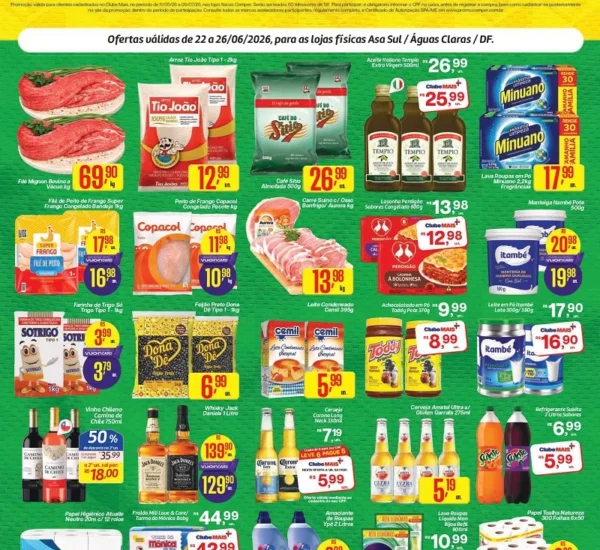 Supermercado Comper até 26-06-2026