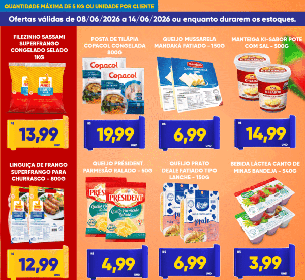 Supermercado Tatico até 14-06-2026