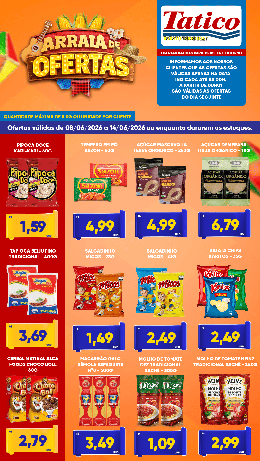 Ofertas Supermercado Tatico