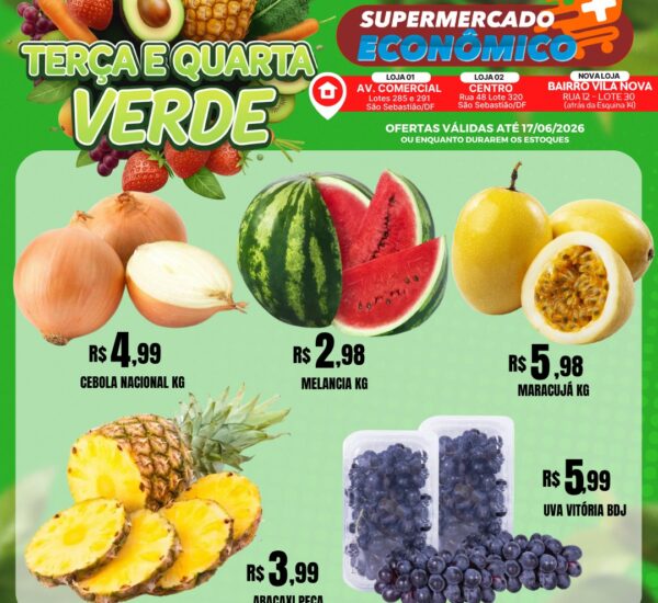 Supermercado Mais Econômico até 17-06-2026