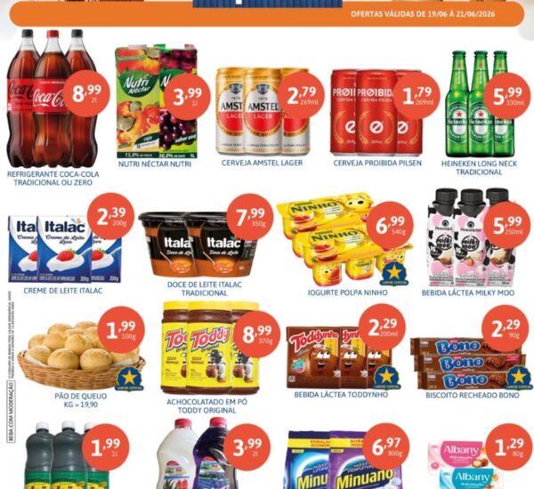 Supermercado Superbom até 21-06-2026