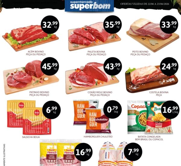 Supermercado Superbom até 23-06-2026