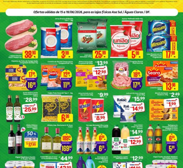 Supermercado Comper até 19-06-2026