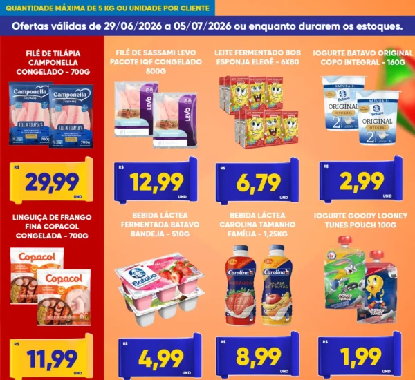 Supermercado Tatico até 05-07-2026