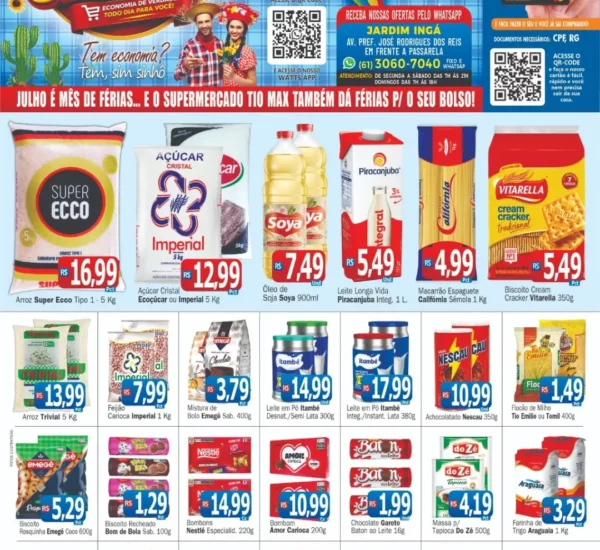 Supermercado Tio Max até 15-07-2026