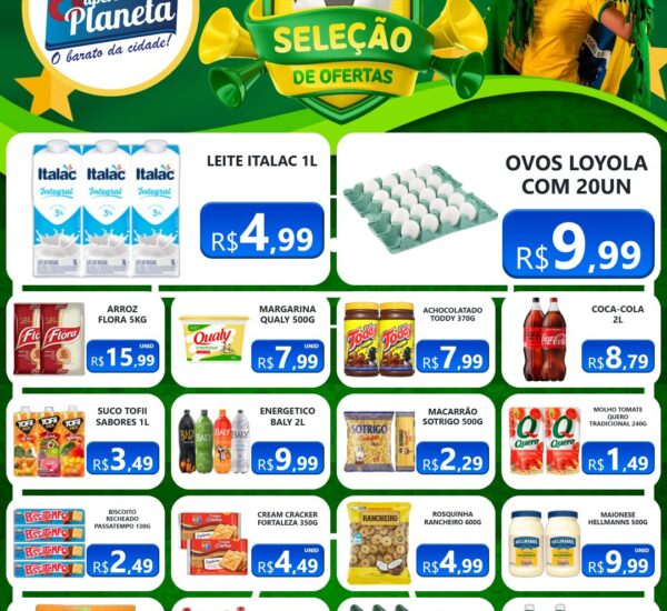 Supermercado Planeta até 06/07/2026