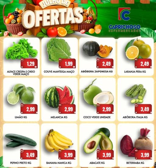 Supermercado Caprichoso até 08-07-2026