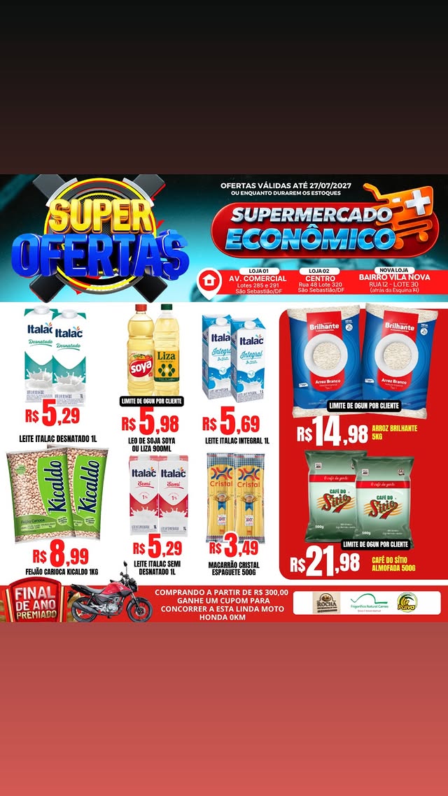 Ofertas Supermercado Mais Econômico