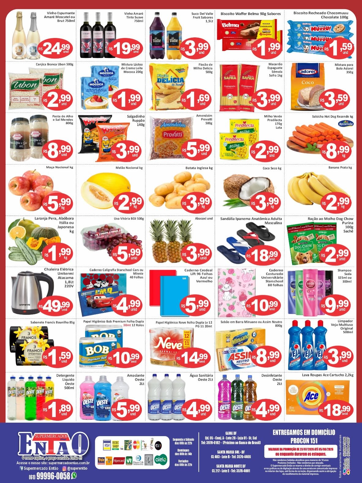 ofertas supermercado então