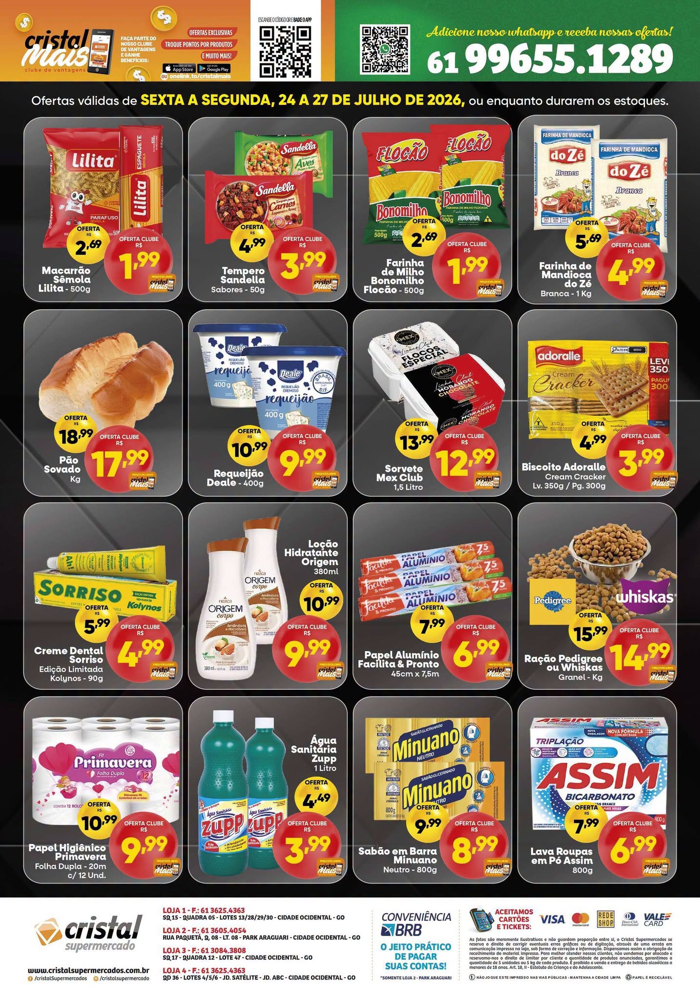 Ofertas Cristal Supermercado