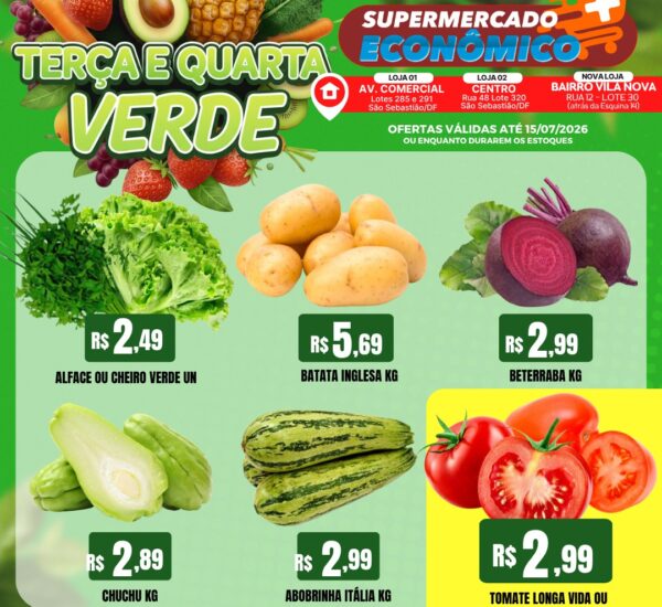 Supermercado Mais Econômico até 15-07-2026