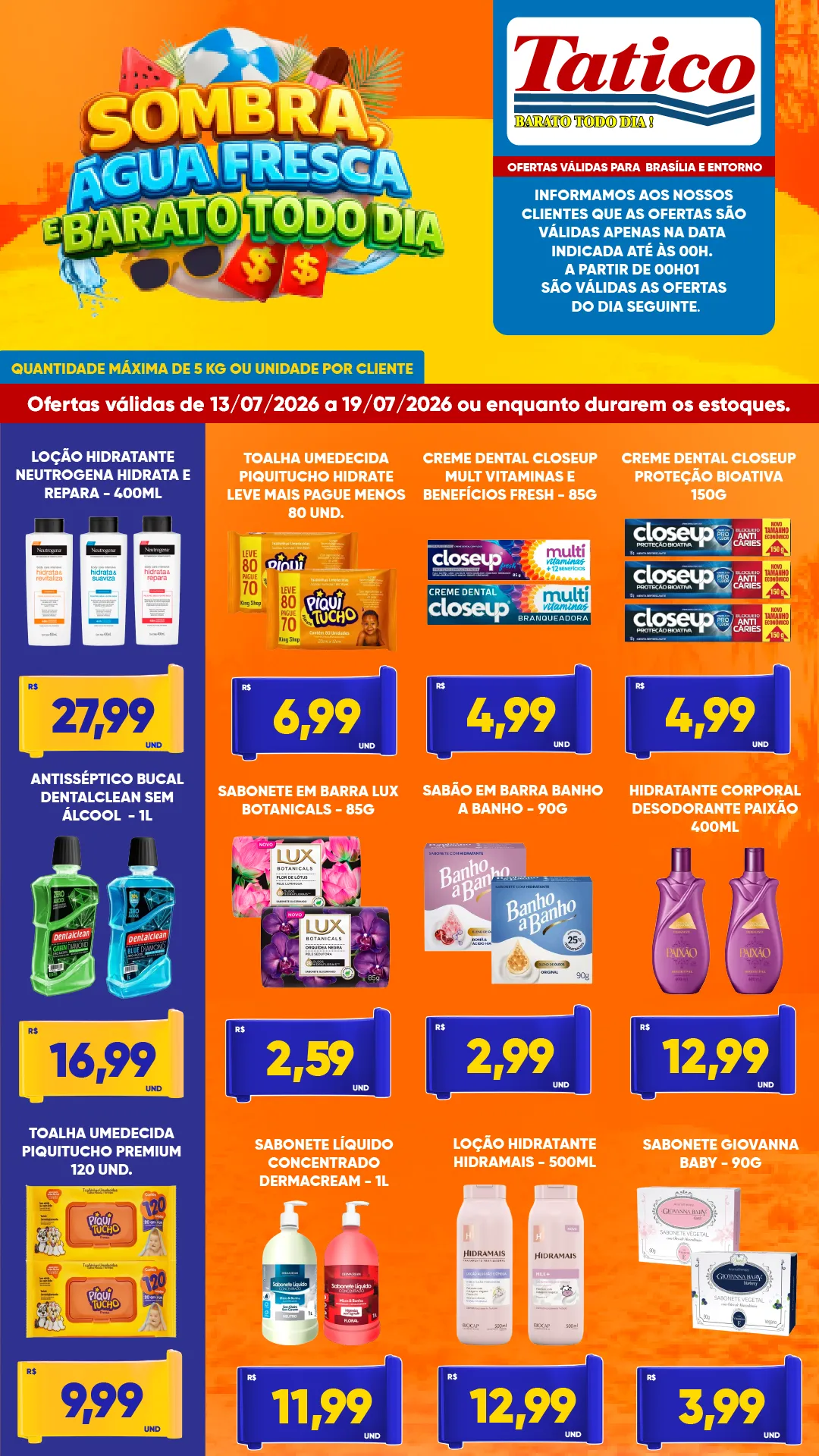 Ofertas Supermercado Tatico
