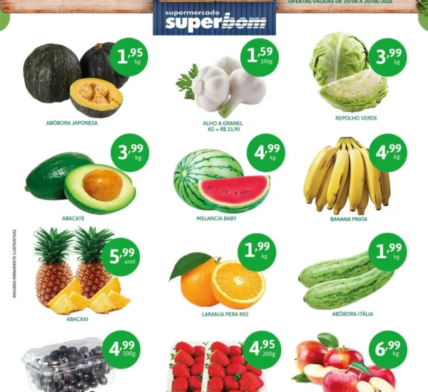 Supermercado Superbom até 20-08-2026