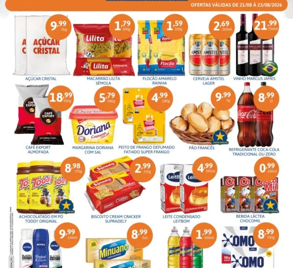 Supermercado Superbom até 23-08-2026