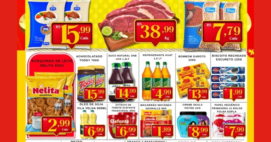 Supermercado Indaiá até 15/08/2026