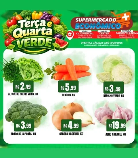 Supermercado Mais Econômico até 12-08-2026